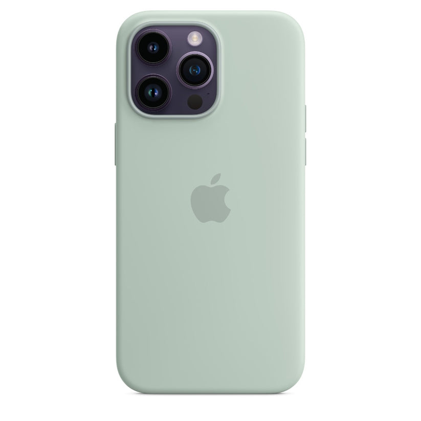 Apple iPhone 14 Pro Max Silicone Case s MagSafe - Succulent