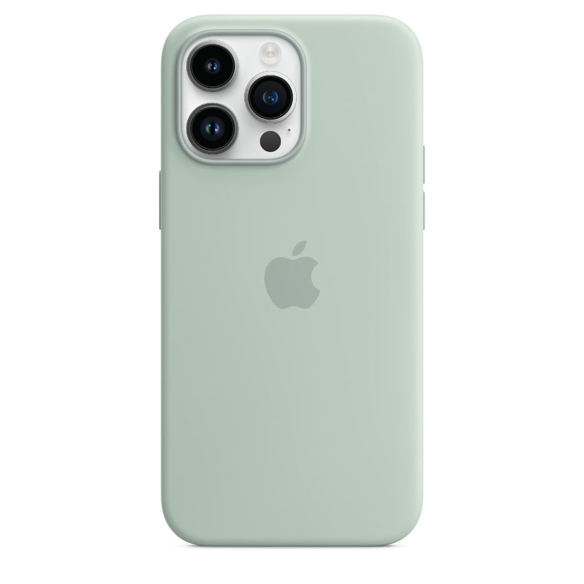 Apple iPhone 14 Pro Max Silicone Case s MagSafe - Succulent
