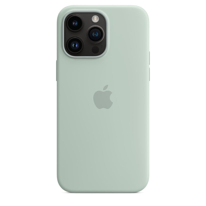 Apple iPhone 14 Pro Max Silicone Case s MagSafe - Succulent