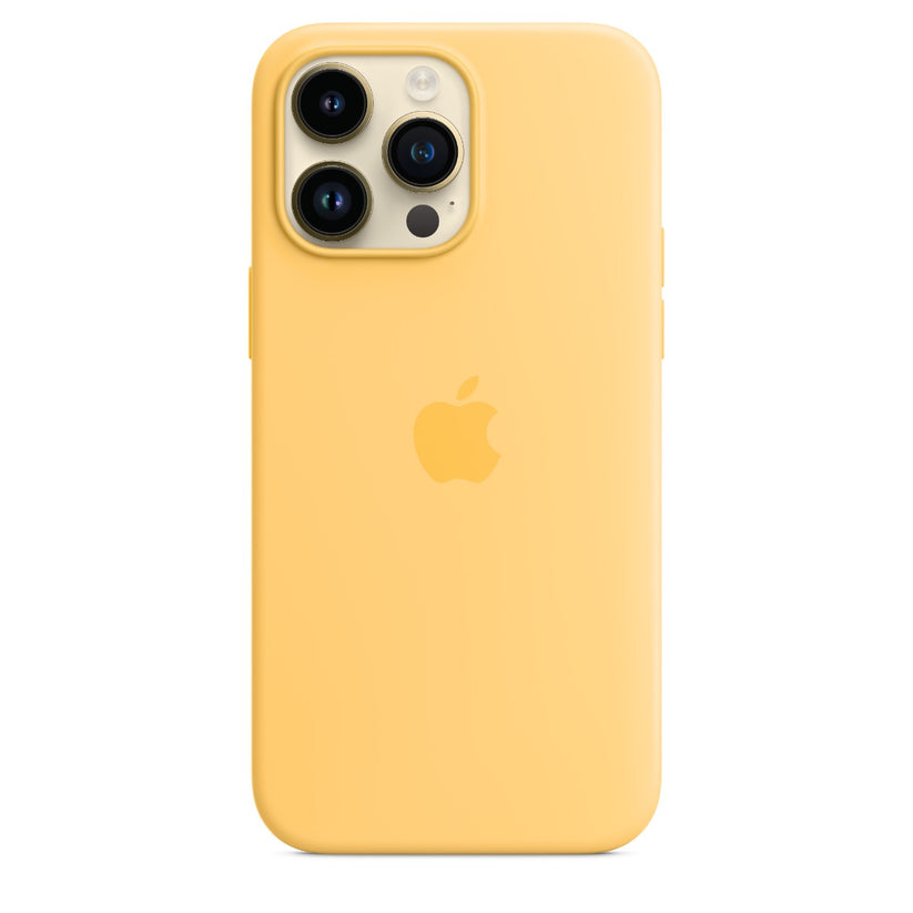 Apple iPhone 14 Pro Max Silicone Case s MagSafe - Sunglow