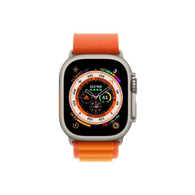 Apple 49mm Orange Alpine Loop - Small