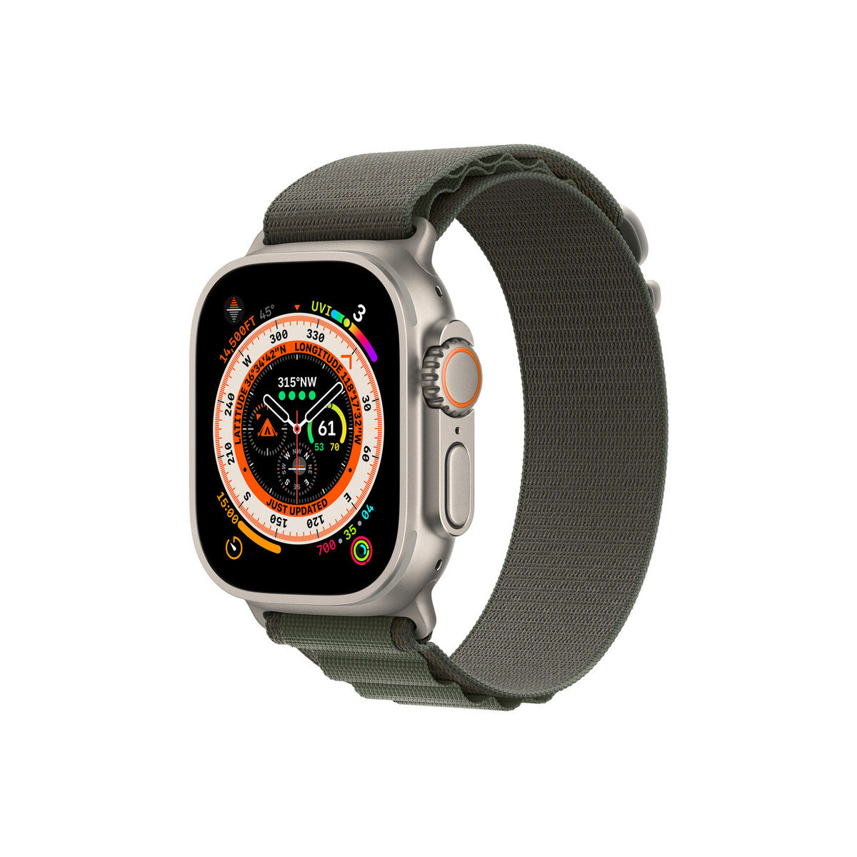 Apple 49mm Green Alpine Loop - Large