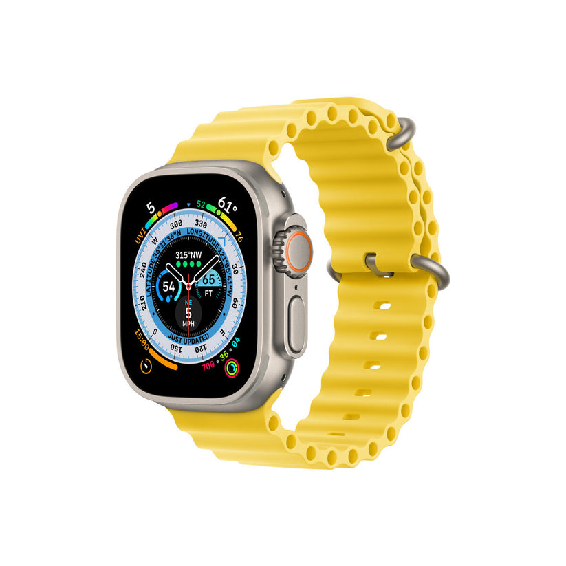 Apple 49mm Yellow Ocean Band