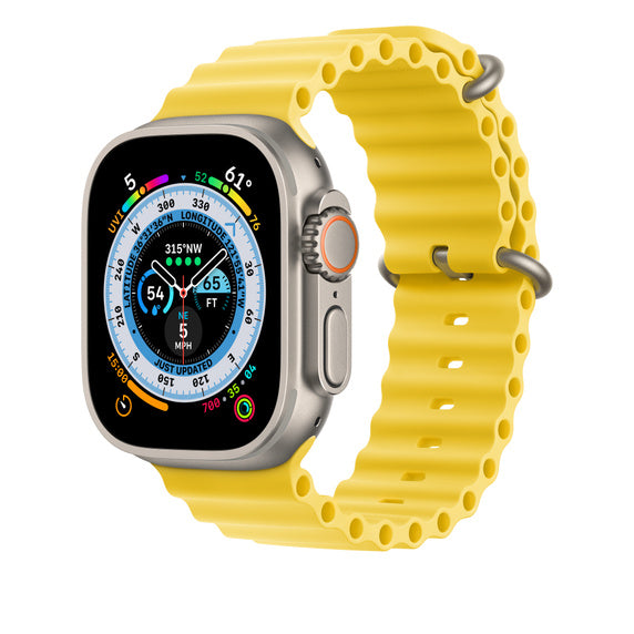 Apple 49mm Yellow Ocean Band