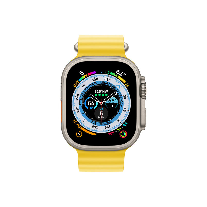 Apple 49mm Yellow Ocean Band