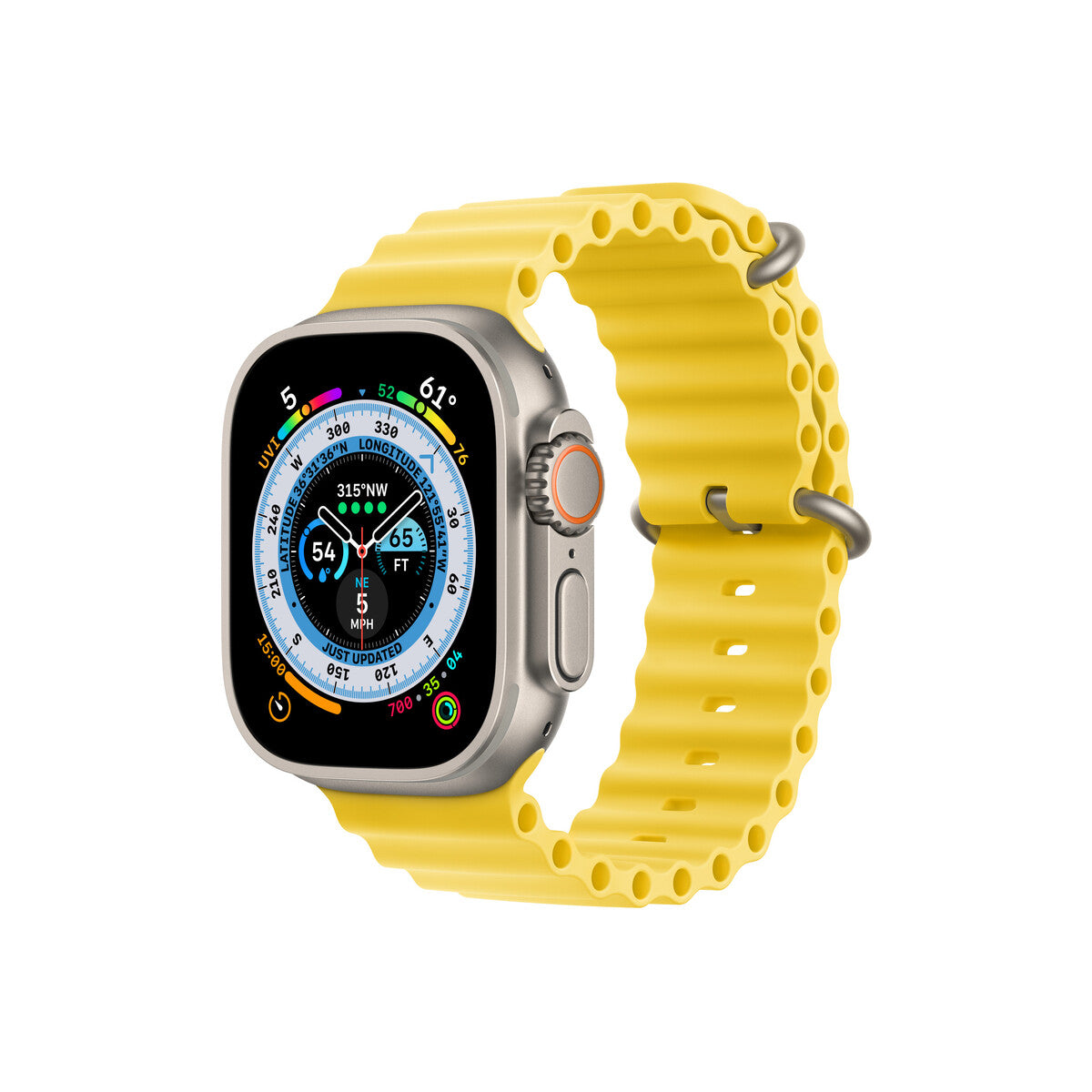 Apple 49mm Yellow Ocean Band Extension