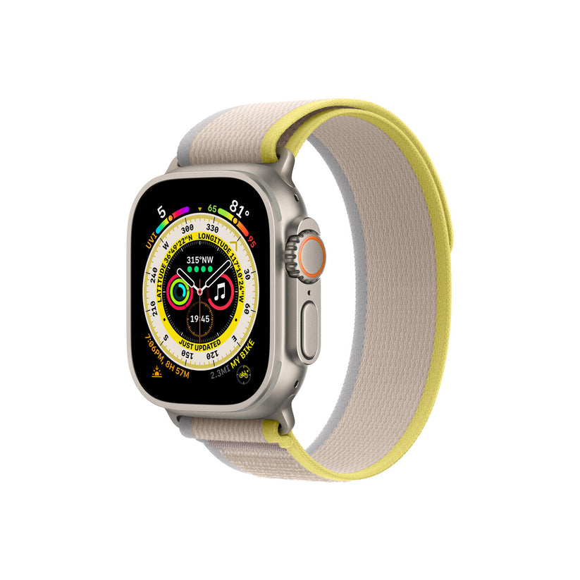 Apple 49mm Yellow/Beige Trail Loop - M/L