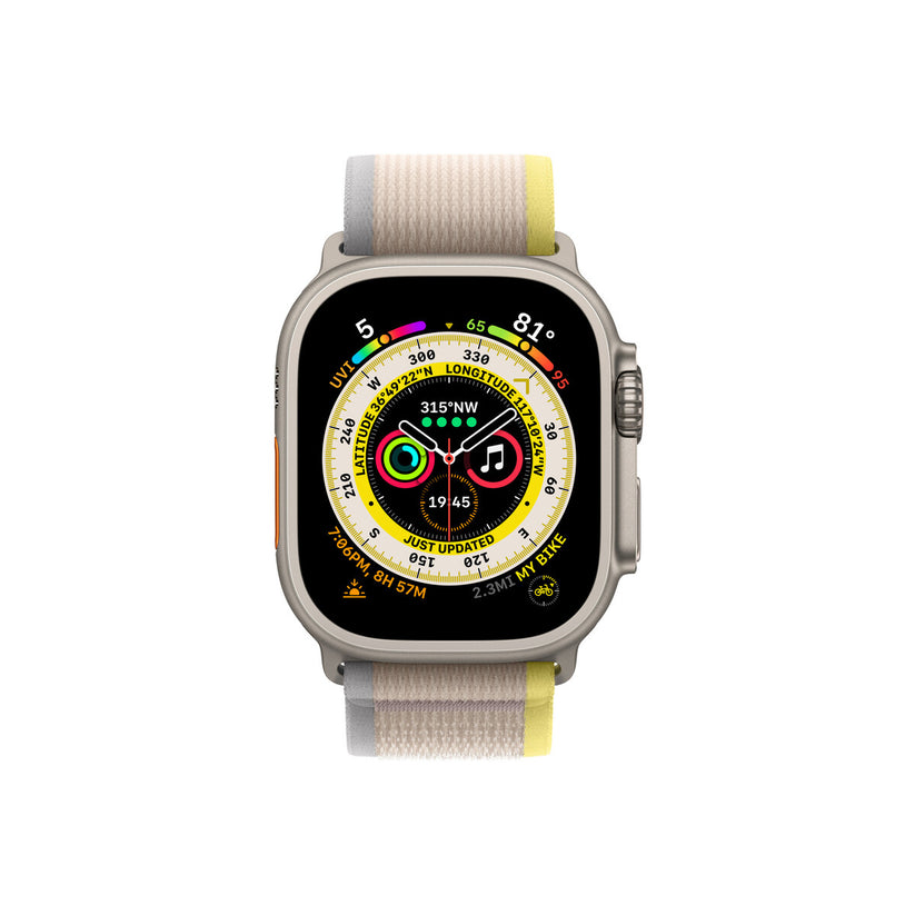 Apple 49mm Yellow/Beige Trail Loop - S/M