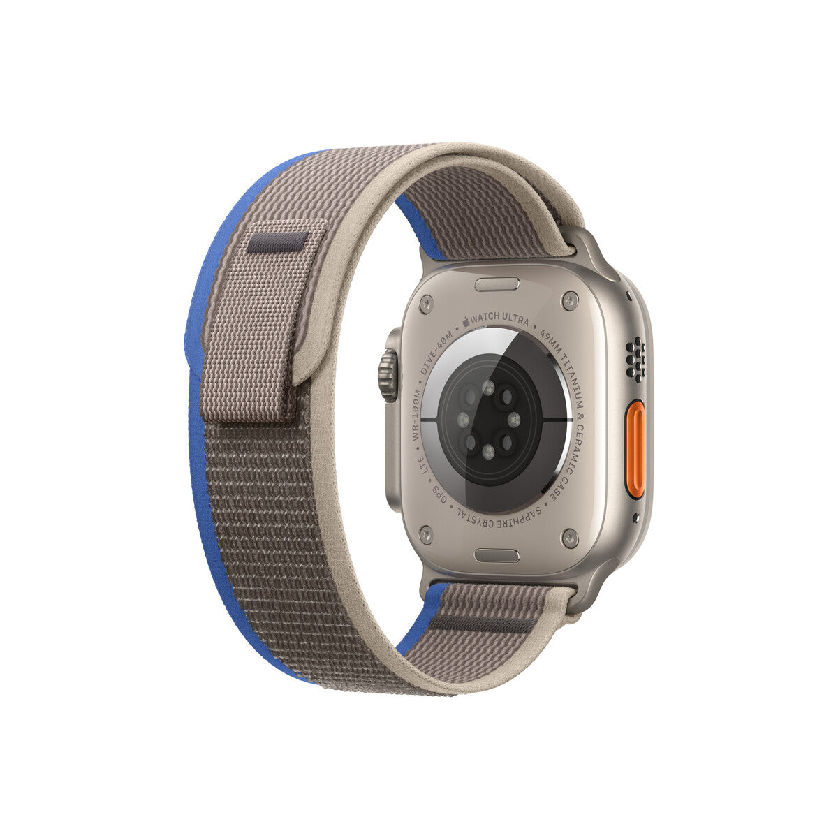 Apple 49mm Blue/Gray Trail Loop - M/L