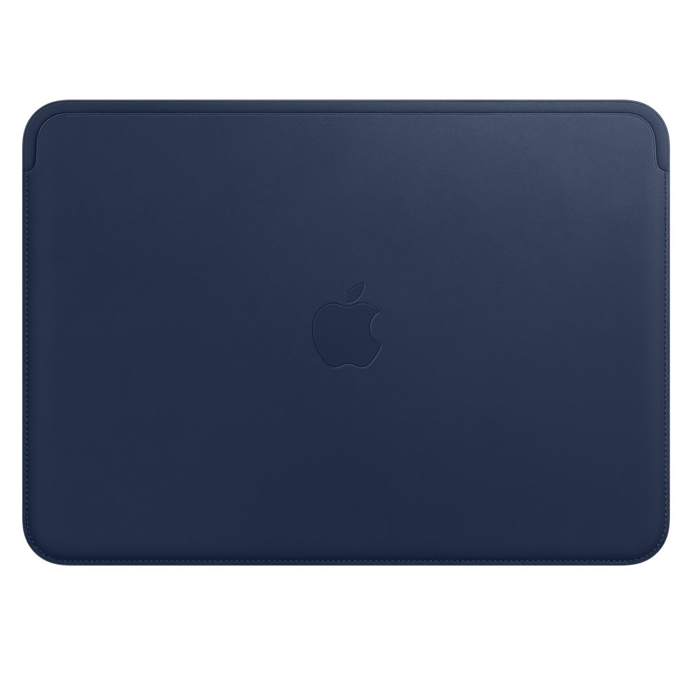 Kožený návlek na MacBook 12" Apple - polnočne modrý