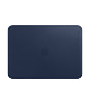 Kožený návlek na MacBook 12" Apple - polnočne modrý