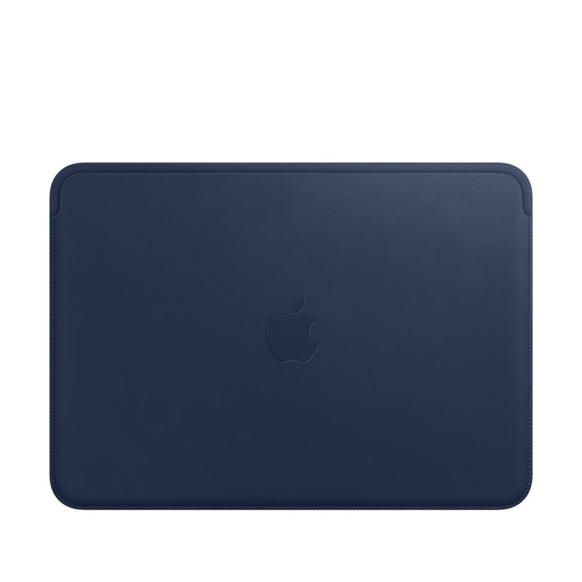 Kožený návlek na MacBook 12" Apple - polnočne modrý