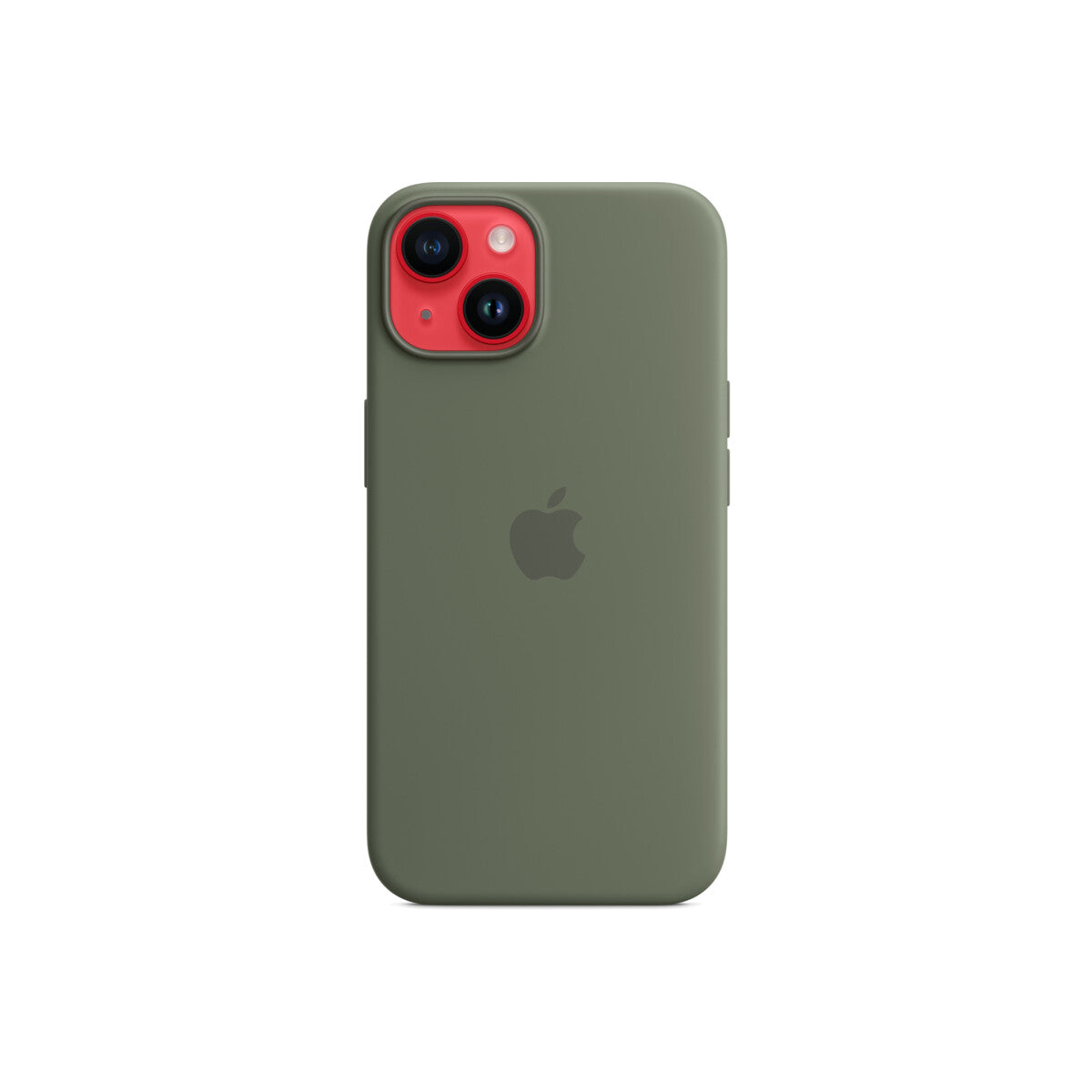 Apple iPhone 14 Silicone Case s MagSafe - Olive