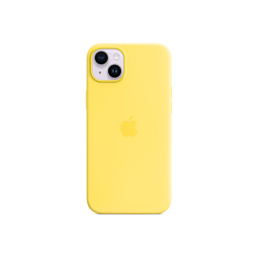 Apple iPhone 14 Plus Silicone Case s MagSafe - Canary Yellow