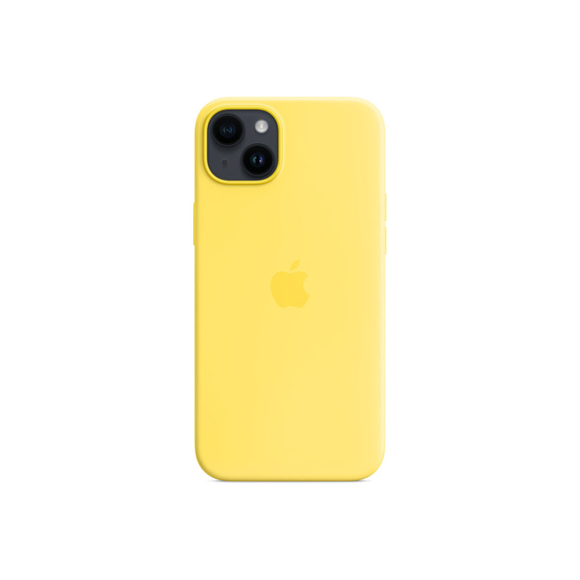 Apple iPhone 14 Plus Silicone Case s MagSafe - Canary Yellow