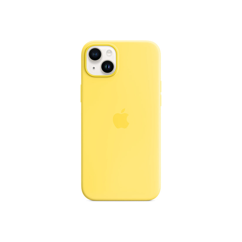 Apple iPhone 14 Plus Silicone Case s MagSafe - Canary Yellow