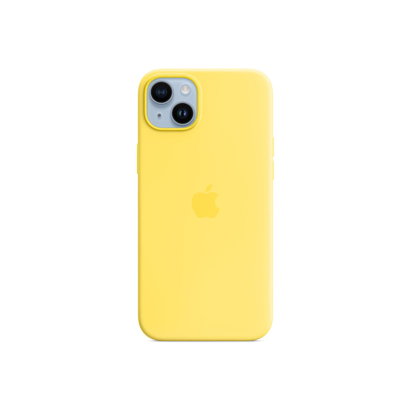Apple iPhone 14 Plus Silicone Case s MagSafe - Canary Yellow