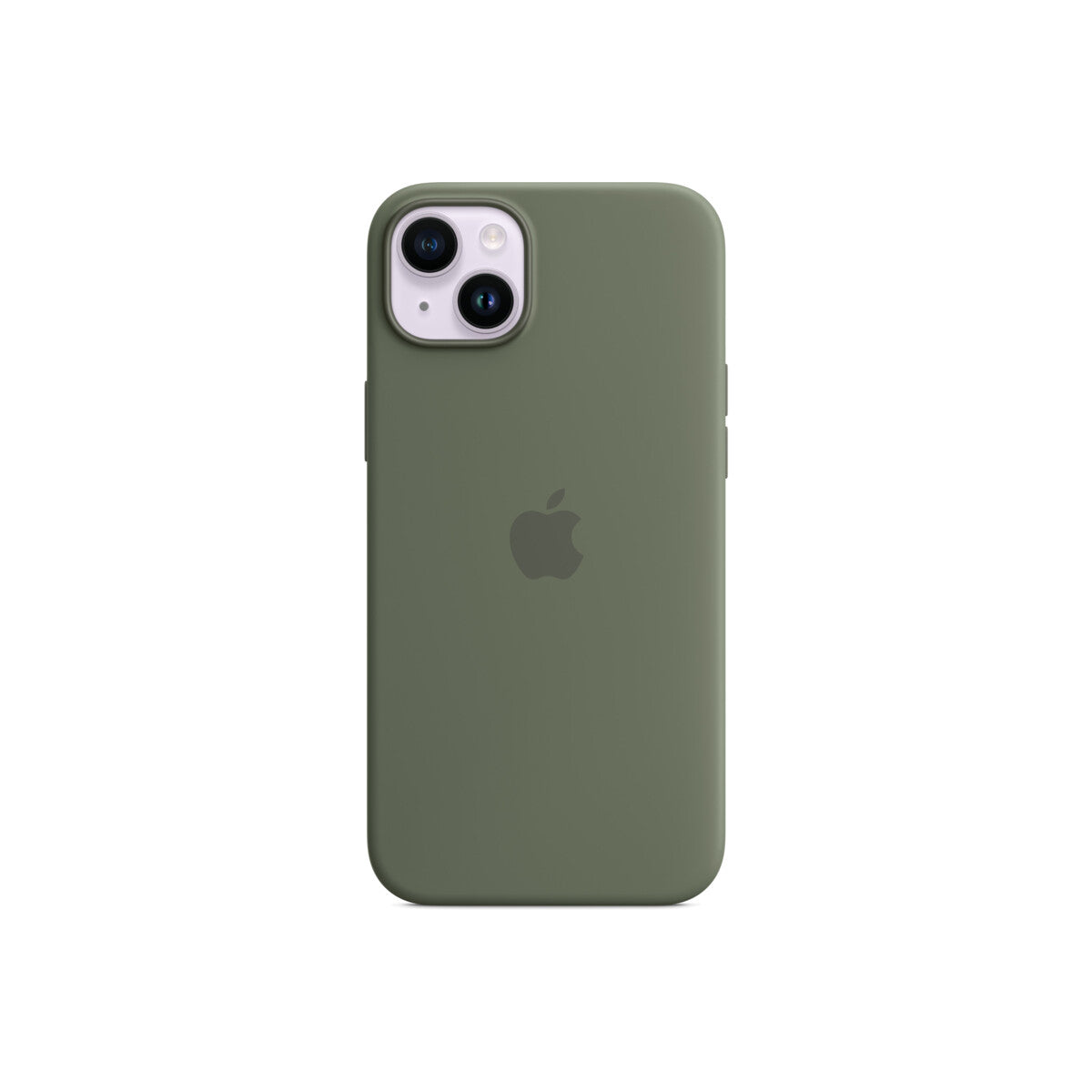 Apple iPhone 14 Plus Silicone Case s MagSafe - Olive