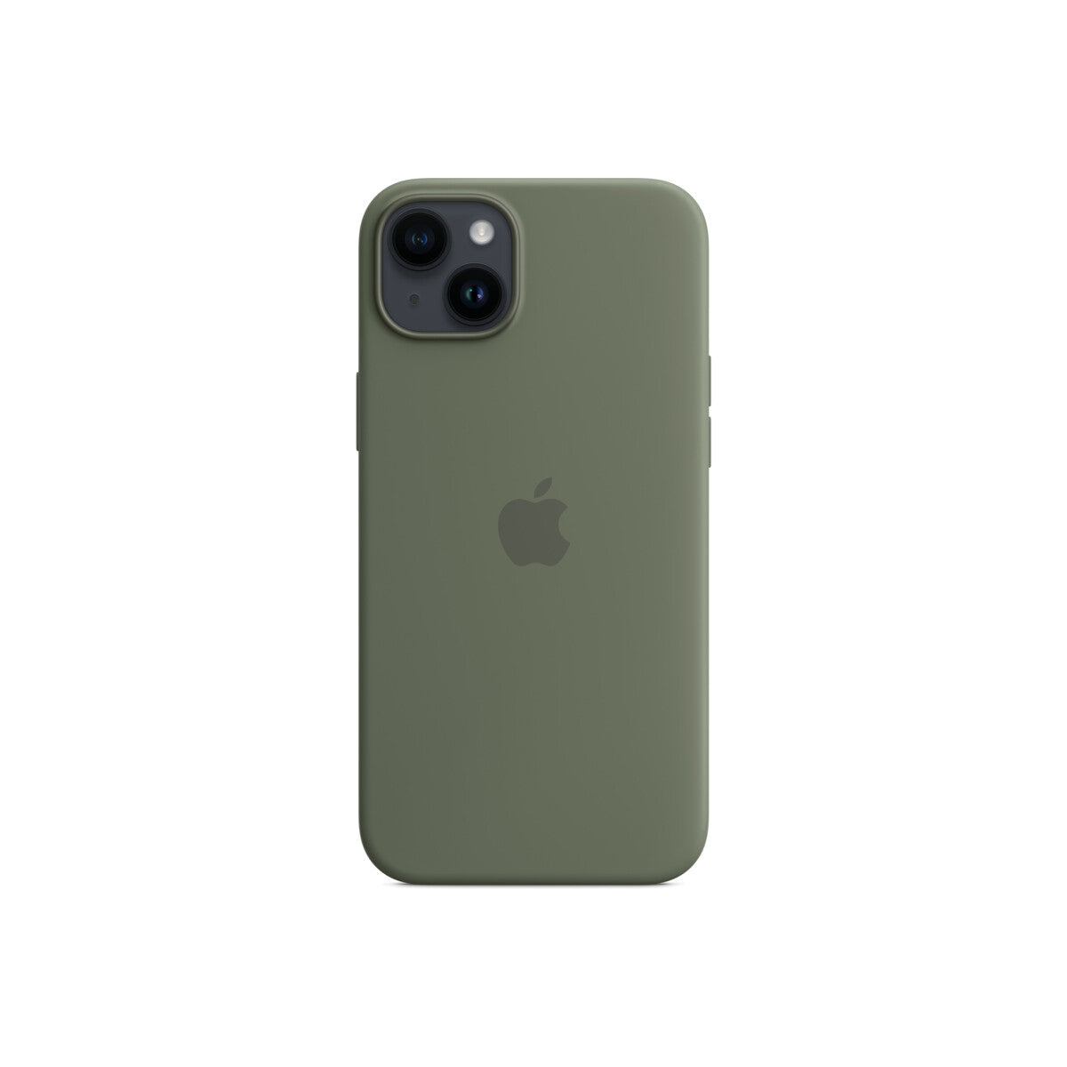 Apple iPhone 14 Plus Silicone Case s MagSafe - Olive