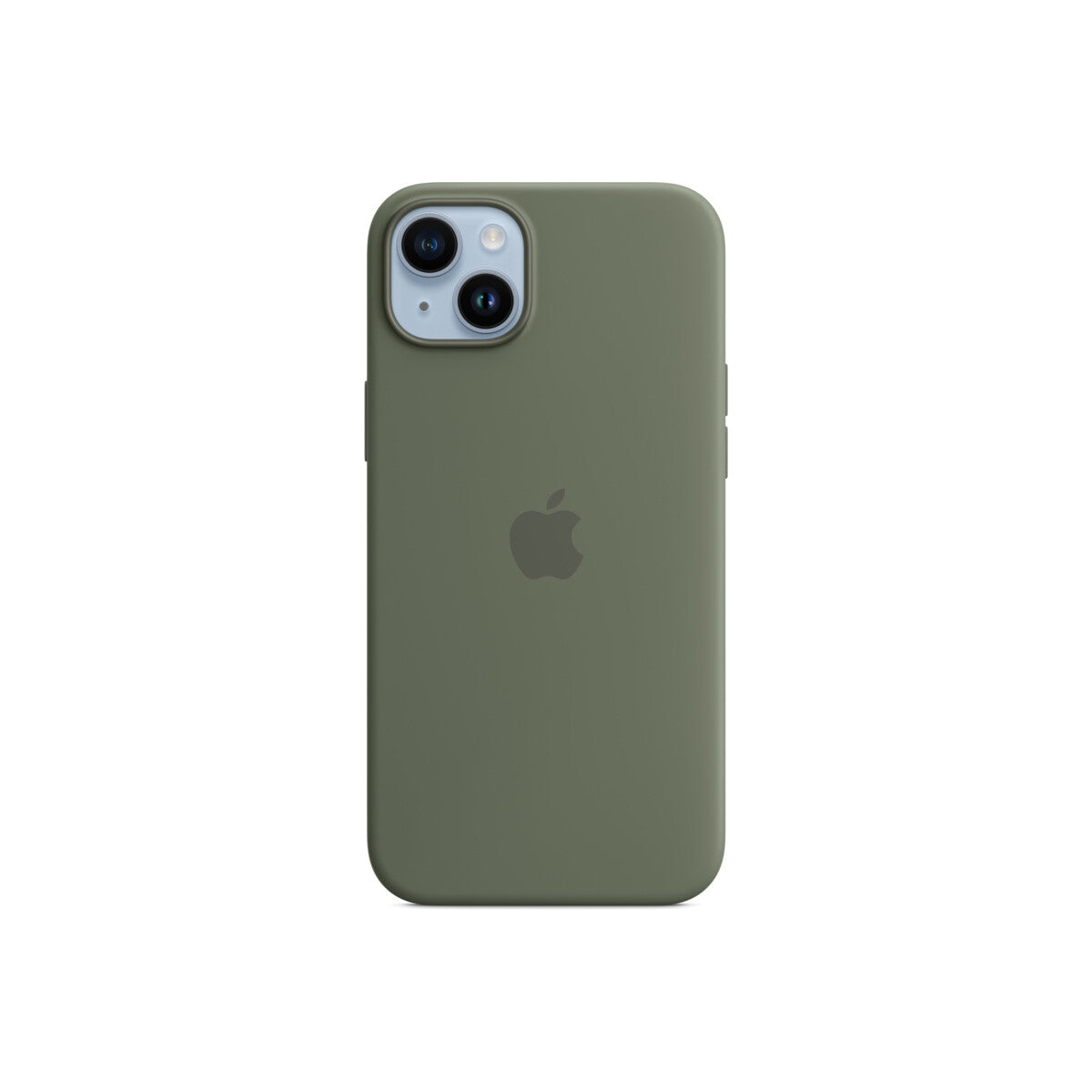 Apple iPhone 14 Plus Silicone Case s MagSafe - Olive