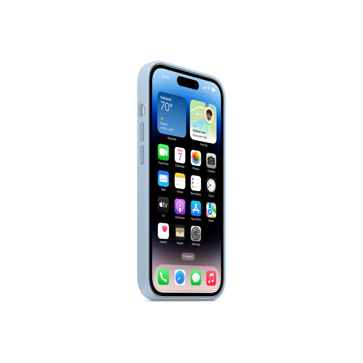 Apple iPhone 14 Pro Silicone Case s MagSafe - Sky