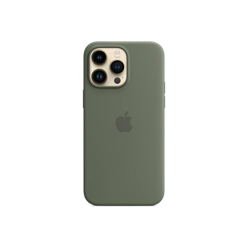 Apple iPhone 14 Pro Max Silicone Case s MagSafe - Olive