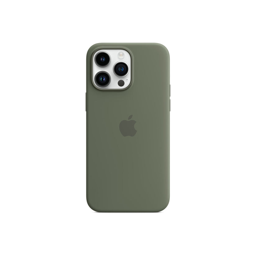 Apple iPhone 14 Pro Max Silicone Case s MagSafe - Olive