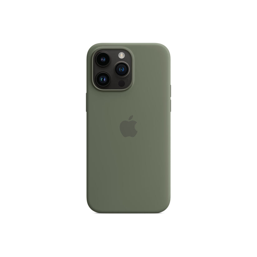 Apple iPhone 14 Pro Max Silicone Case s MagSafe - Olive