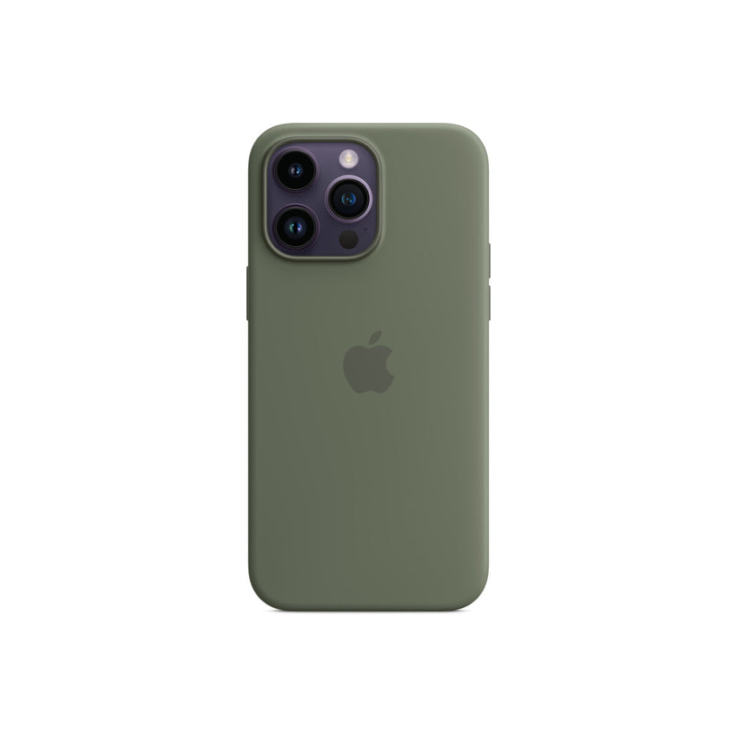 Apple iPhone 14 Pro Max Silicone Case s MagSafe - Olive