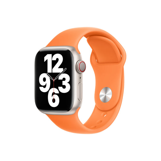 Apple Watch 41mm Band: Bright Orange Sport Band