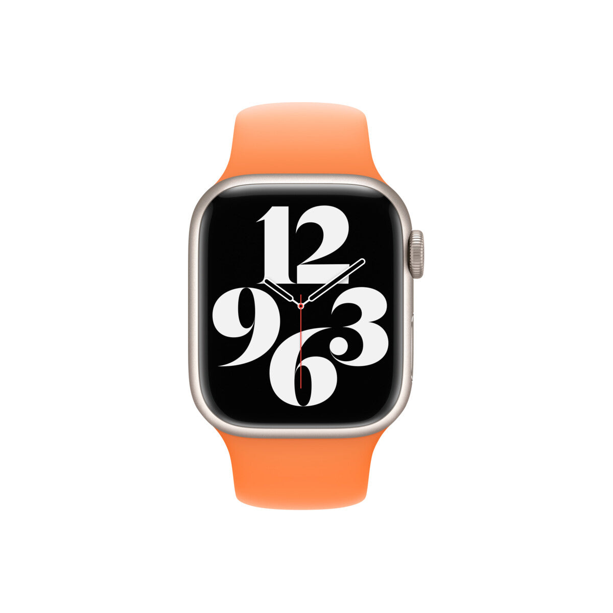 Apple Watch 41mm Band: Bright Orange Sport Band