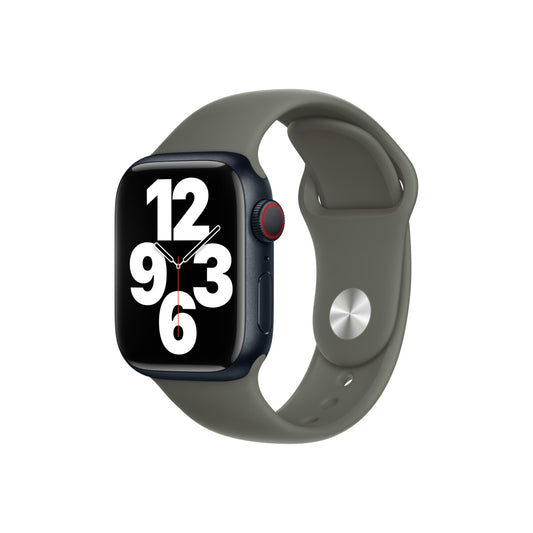 Apple Watch 41mm Band: Olive Sport Band