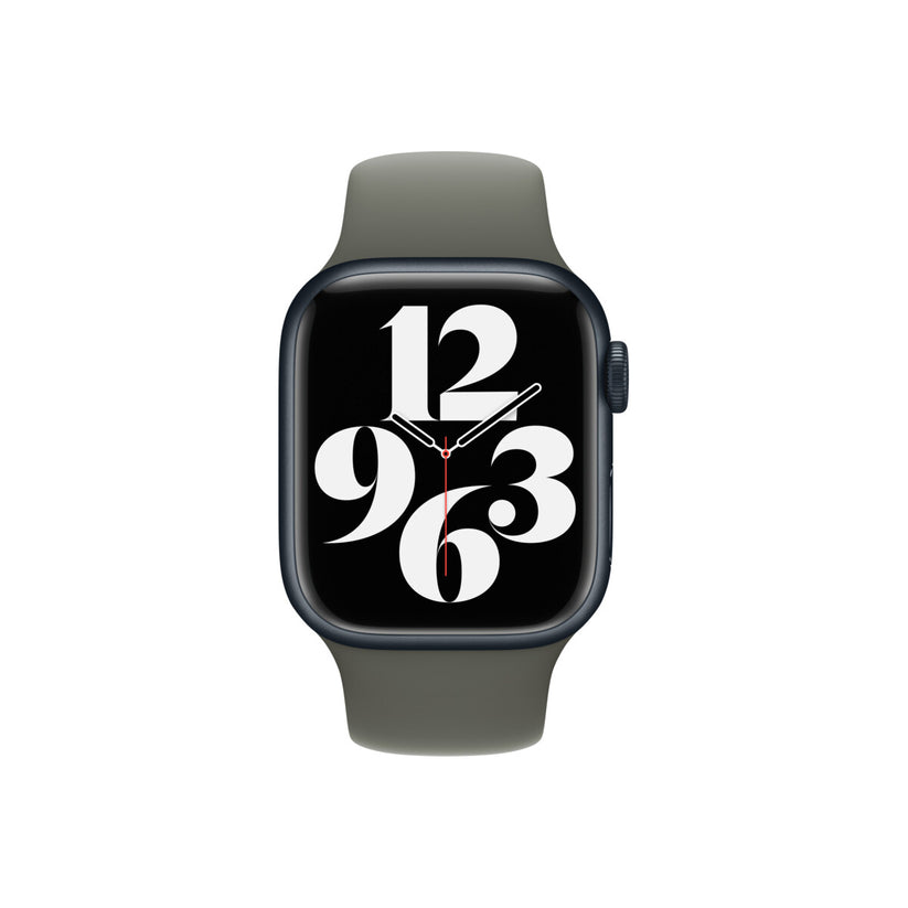 Apple Watch 41mm Band: Olive Sport Band