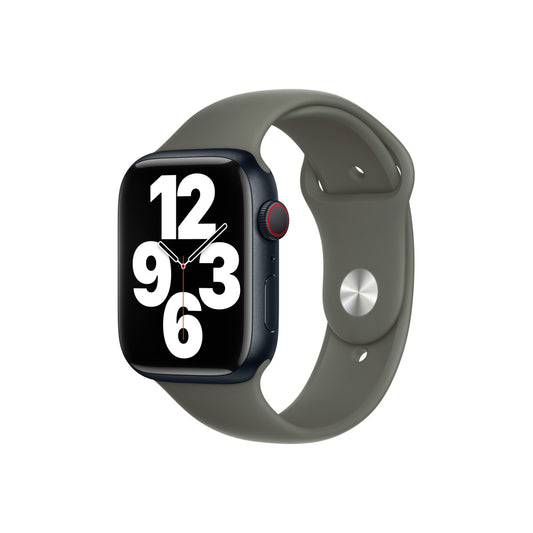 Apple Watch 45mm Band: Olive Sport Band