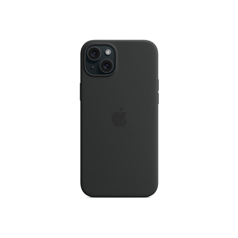 iPhone 15 Plus Silicone Case with MagSafe - Black