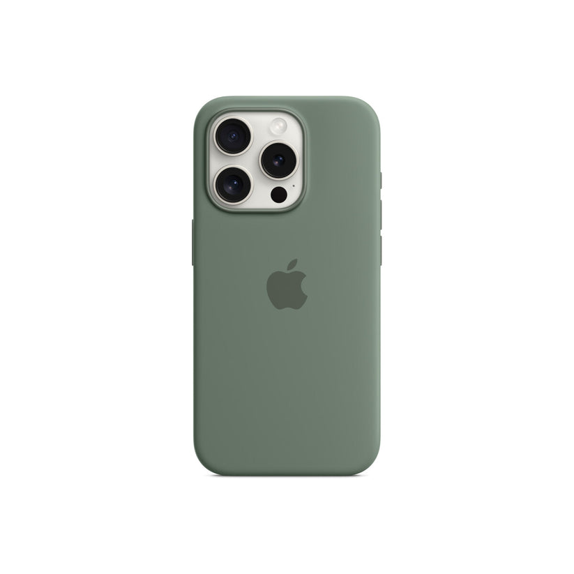 iPhone 15 Pro Silicone Case with MagSafe - Cypress