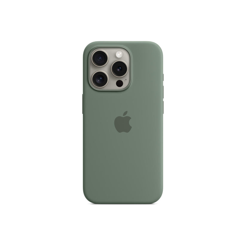 iPhone 15 Pro Silicone Case with MagSafe - Cypress