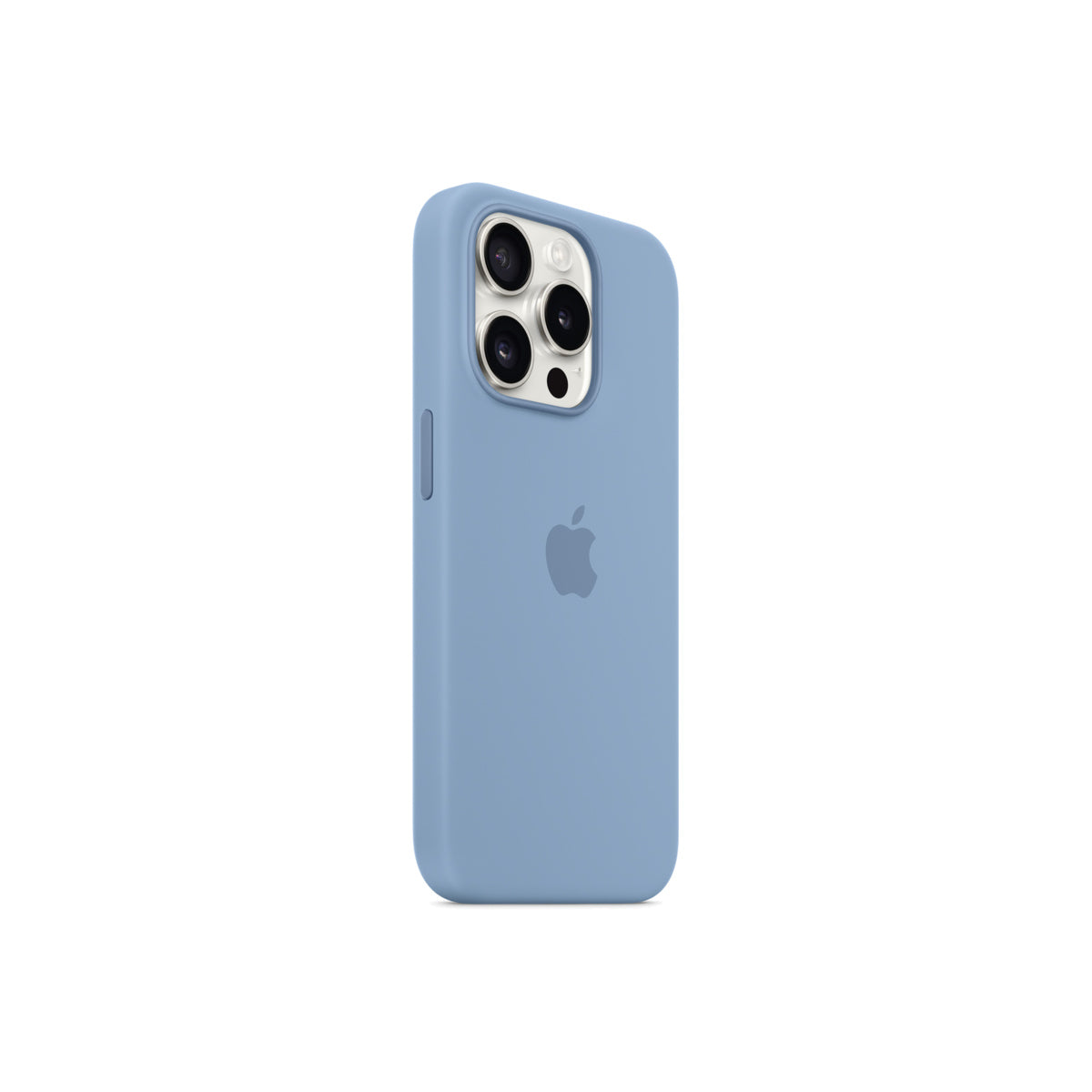 iPhone 15 Pro Silicone Case with MagSafe - Winter Blue
