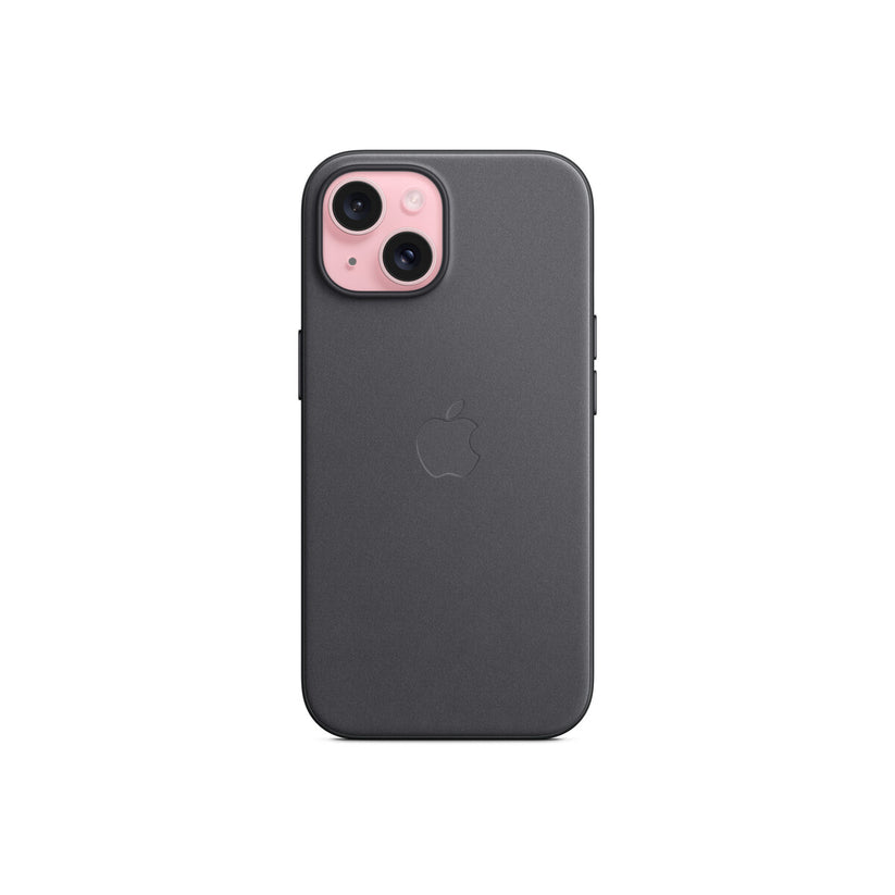 Apple iPhone 15 FineWoven Case with MagSafe - Black