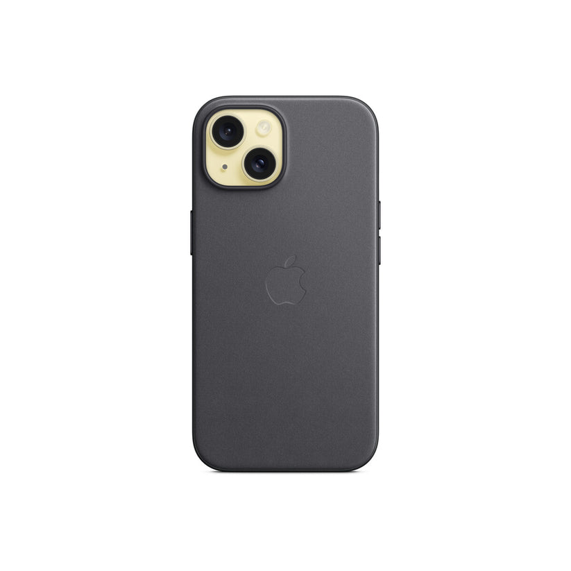Apple iPhone 15 FineWoven Case with MagSafe - Black