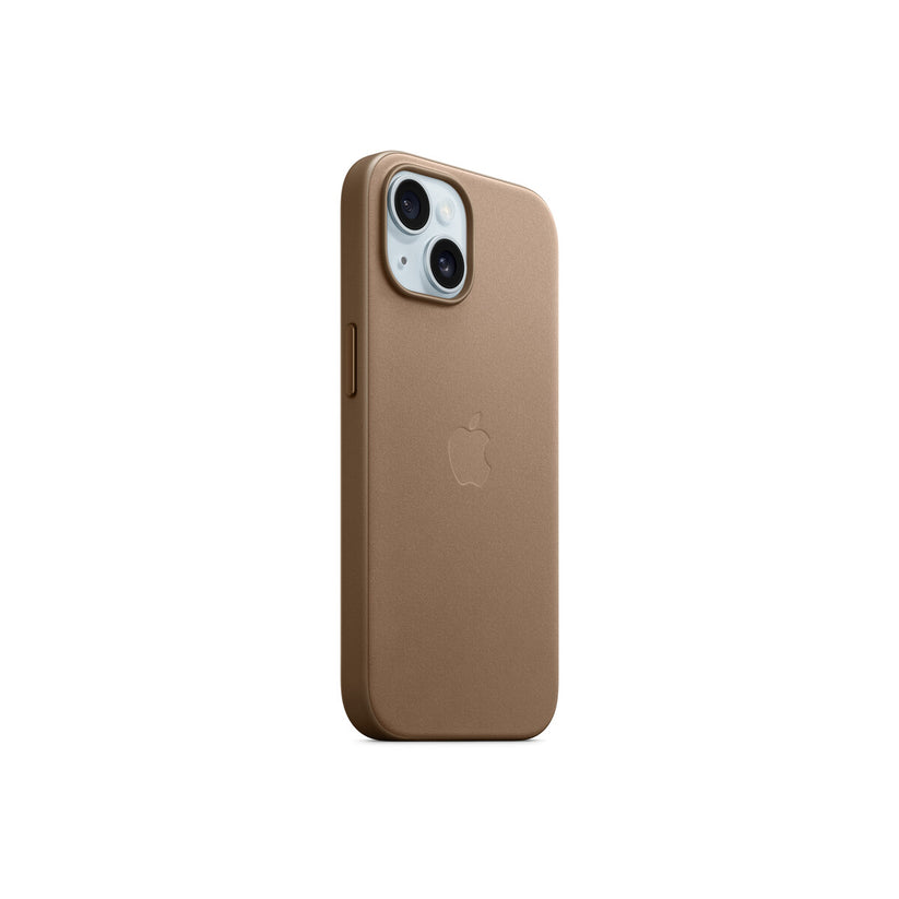 Apple iPhone 15 FineWoven Case with MagSafe - Taupe