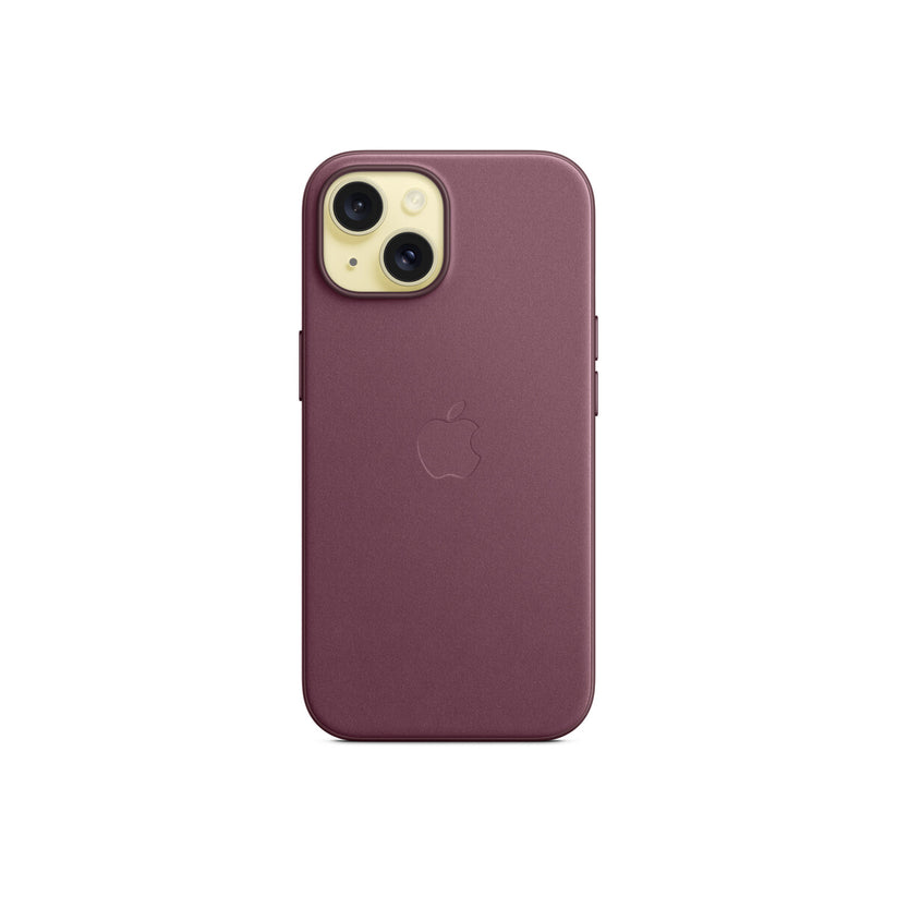 Apple iPhone 15 FineWoven Case with MagSafe - Mulberry