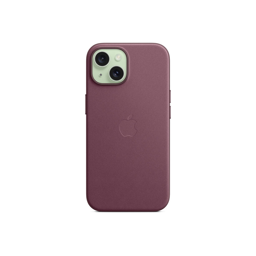 Apple iPhone 15 FineWoven Case with MagSafe - Mulberry