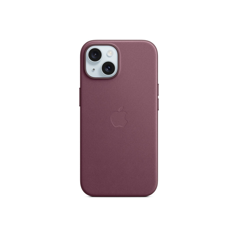 Apple iPhone 15 FineWoven Case with MagSafe - Mulberry