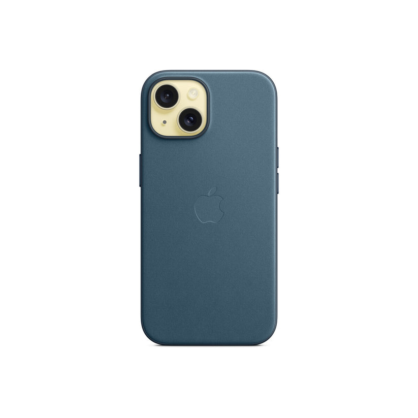 Apple iPhone 15 FineWoven Case with MagSafe - Pacific Blue