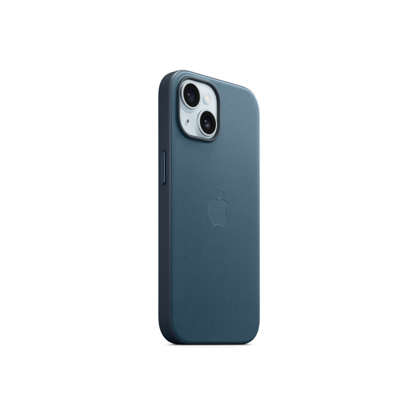 Apple iPhone 15 FineWoven Case with MagSafe - Pacific Blue