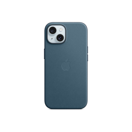 Apple iPhone 15 FineWoven Case with MagSafe - Pacific Blue