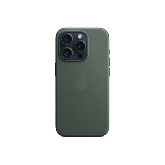 iPhone 15 Pro FineWoven Case with MagSafe - Evergreen