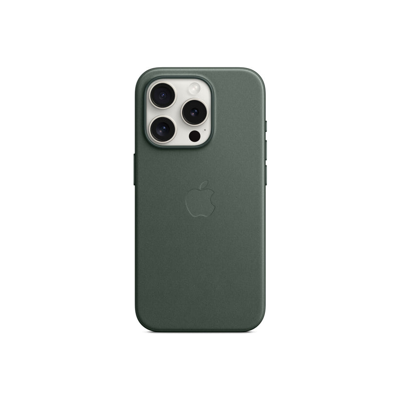 iPhone 15 Pro FineWoven Case with MagSafe - Evergreen