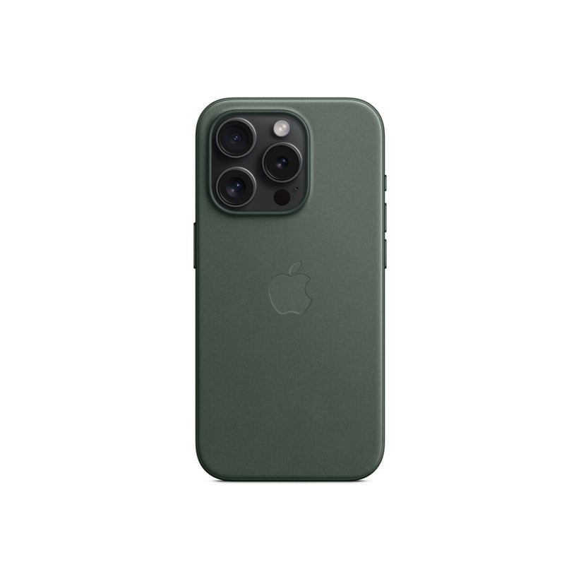 iPhone 15 Pro FineWoven Case with MagSafe - Evergreen